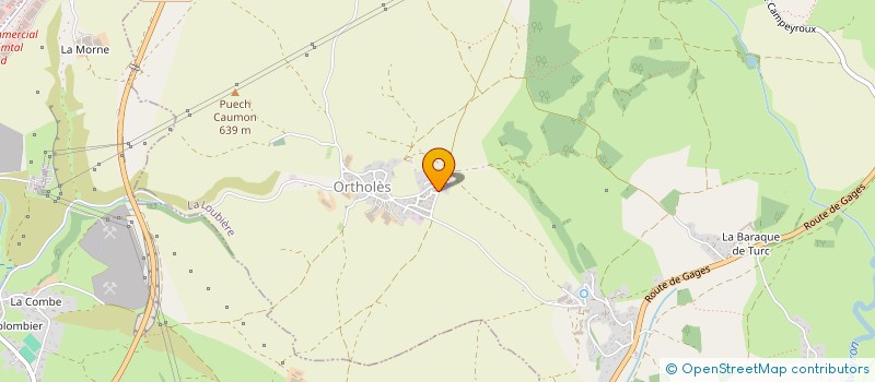 localisation de l'entreprise ALG  LA LOUBIERE