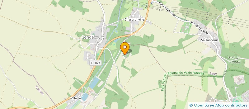 localisation de l'entreprise ALG-ARCHITECTE (ANNICK LE GUILCHER ARCHITECTE)  CONDECOURT