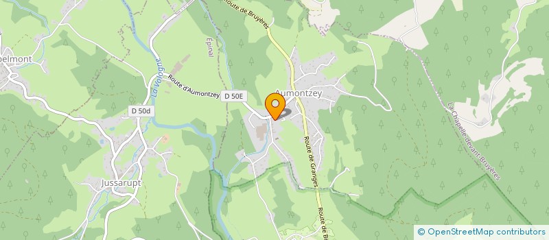 localisation de l'entreprise ALG BARDAGE  GRANGES-AUMONTZEY