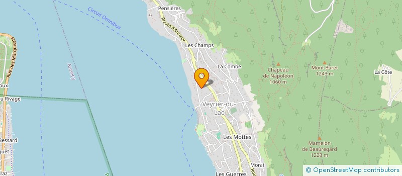 localisation de l'entreprise ALG COACHING  VEYRIER-DU-LAC