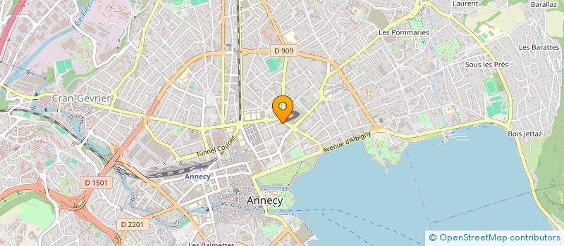 localisation de l'entreprise ALG CONSEIL à ANNECY