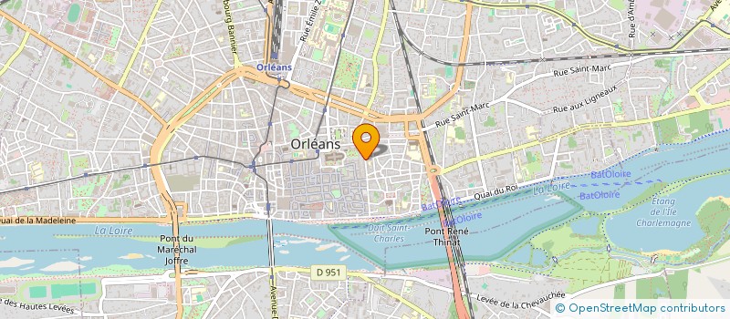 localisation de l'entreprise ALG DE CALAN à ORLEANS