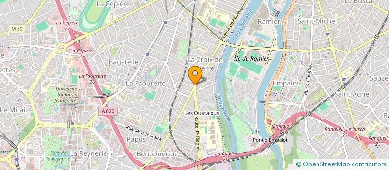 localisation de l'entreprise ALG DISTRIBUTION à TOULOUSE