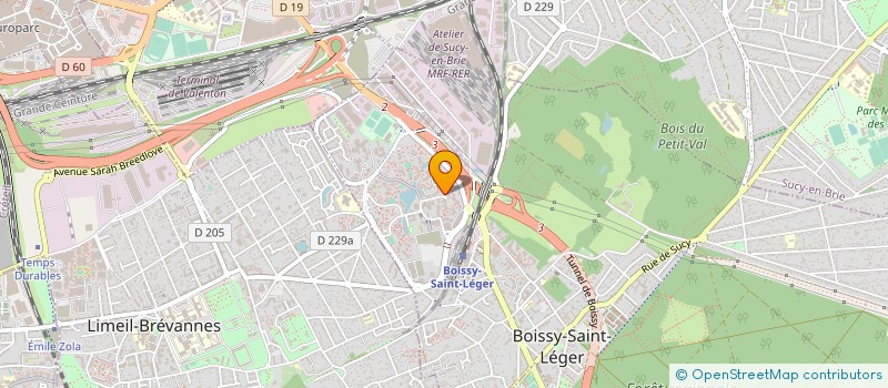 localisation de l'entreprise ALG.ENERGY à BOISSY-SAINT-LEGER