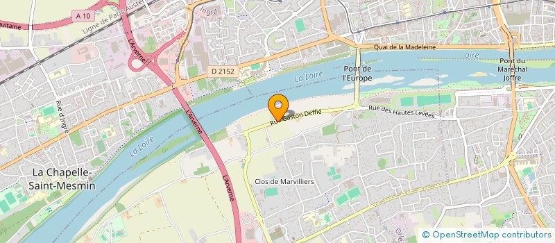 localisation de l'entreprise ALG FERMETURE à SAINT-PRYVE-SAINT-MESMIN