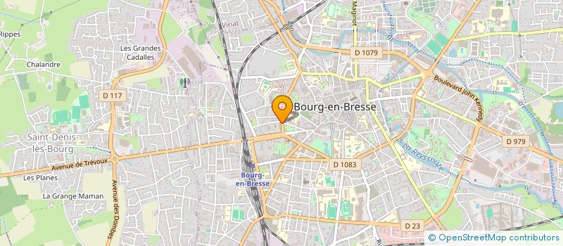 localisation de l'entreprise ALG HOLDING à BOURG-EN-BRESSE