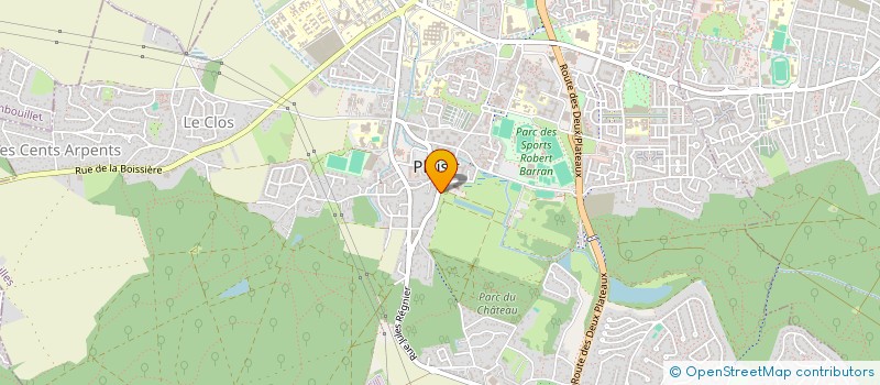 localisation de l'entreprise ALG INVEST  PLAISIR