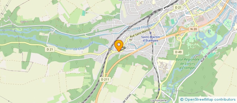 localisation de l'entreprise ALG MENUISERIE à ANGERVILLE