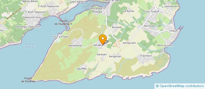 localisation de l'entreprise ALG SOLUTIONS  PLOUGASTEL-DAOULAS