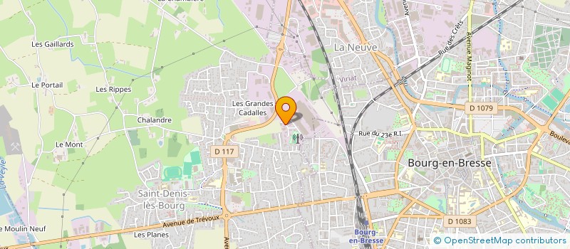 localisation de l'entreprise ALG2 à SAINT-DENIS-LES-BOURG