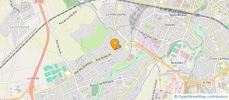 localisation de l'entreprise ALG22 BREIZH & CO  PLOUFRAGAN