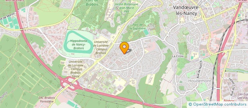 localisation de l'entreprise ALGA INVEST  VANDUVRE-LES-NANCY