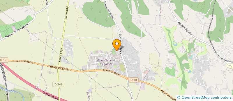 localisation de l'entreprise ALGAB  EGUILLES