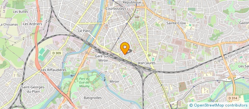 localisation de l'entreprise ALGADIOU  LE MANS