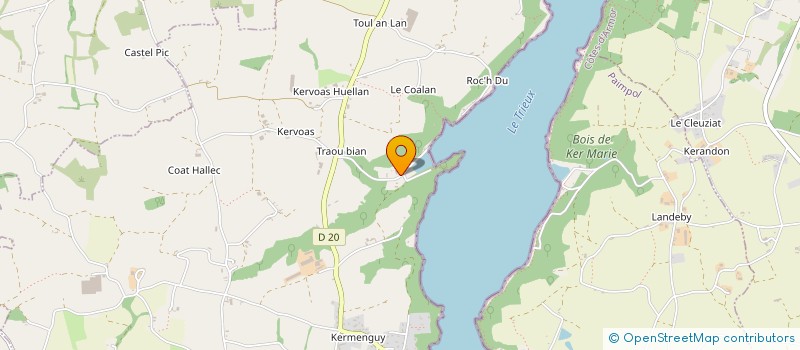 localisation de l'entreprise ALGAIA à LEZARDRIEUX