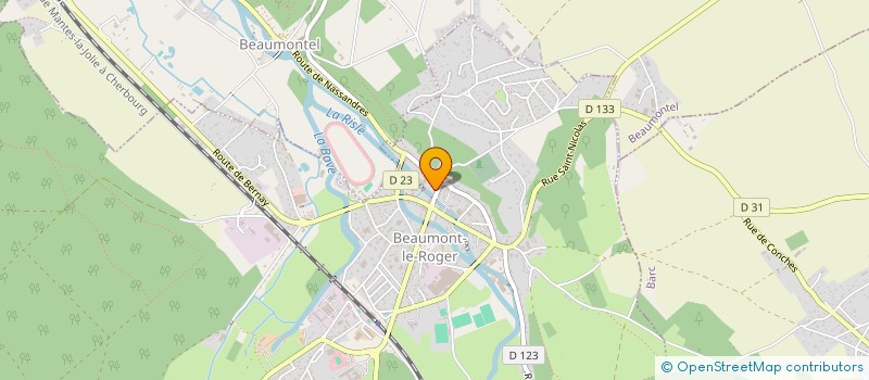 localisation de l'entreprise ALGAJU  BEAUMONT-LE-ROGER