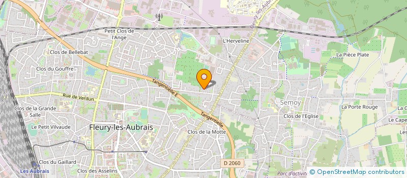 localisation de l'entreprise ALGALI INTERNATIONAL  FLEURY-LES-AUBRAIS