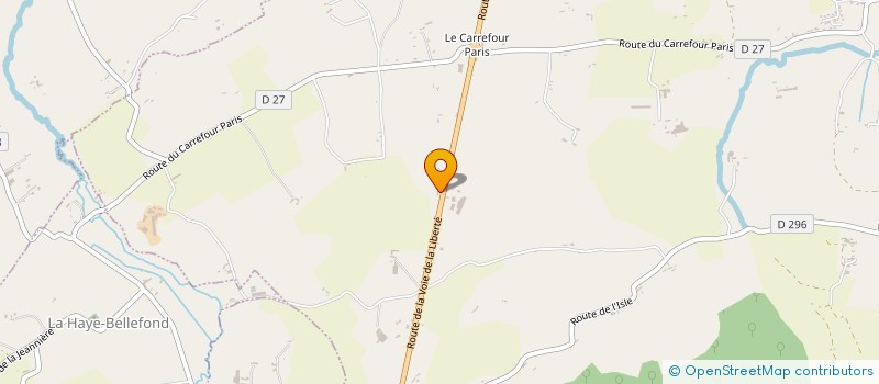 localisation de l'entreprise ALGALOMA  VILLEDIEU-LES-POELES-ROUFFIGNY