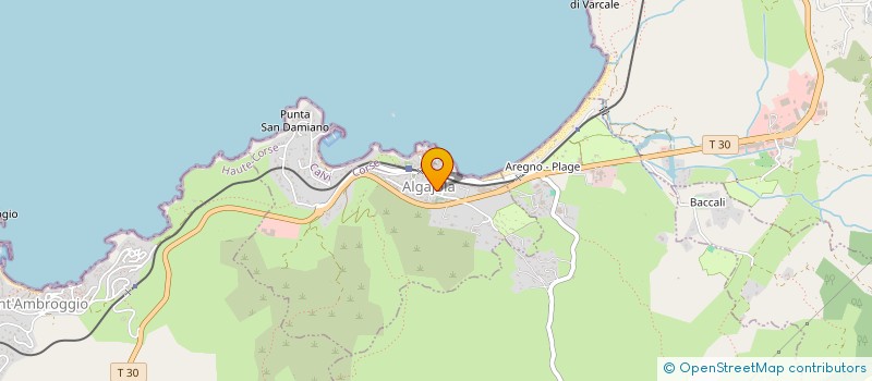 localisation de l'entreprise ALGAONDA à ALGAJOLA