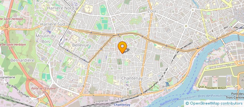 localisation de l'entreprise ALGARAMA à NANTES