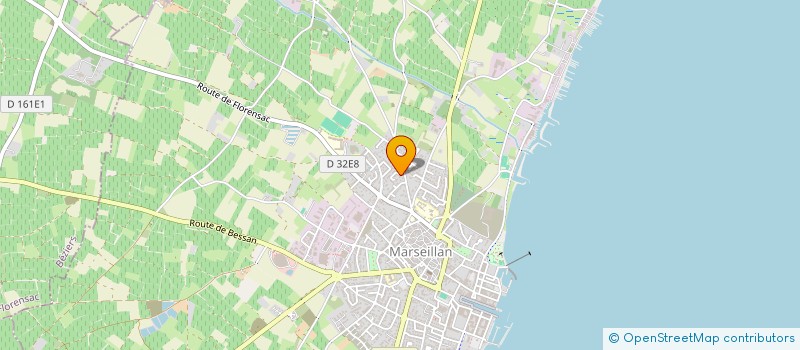 localisation de l'entreprise ALGARRA PEINTURE  MARSEILLAN