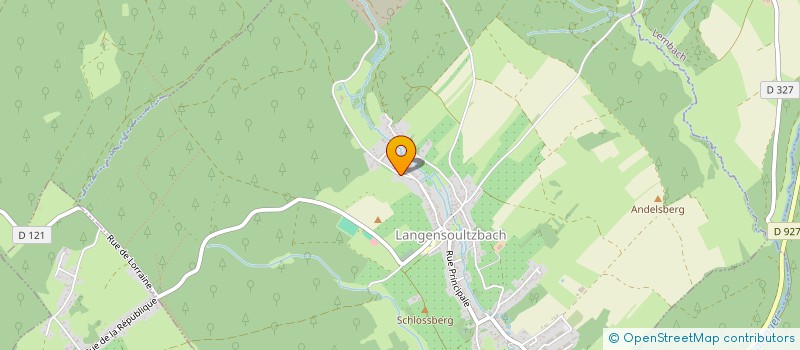 localisation de l'entreprise ALGC GROUP  ESCHBACH