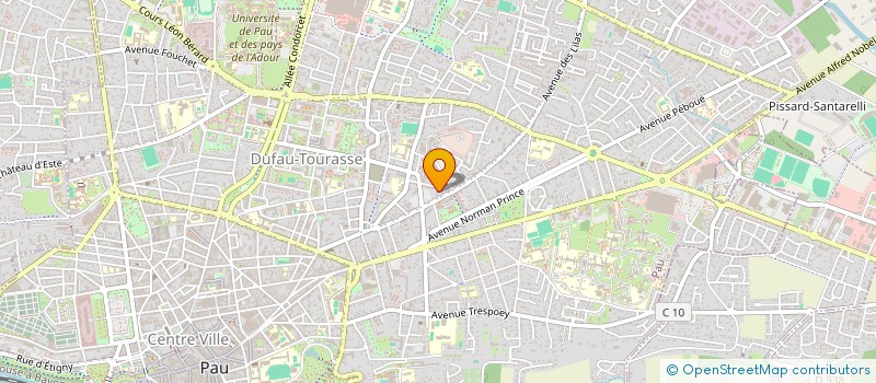 localisation de l'entreprise ALGD à PAU