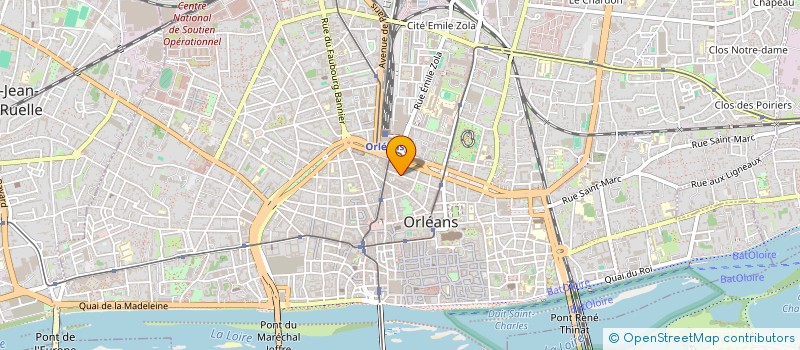 localisation de l'entreprise ALGEAL  ORLEANS