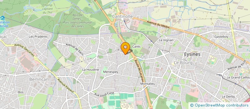 localisation de l'entreprise ALGELA  EYSINES