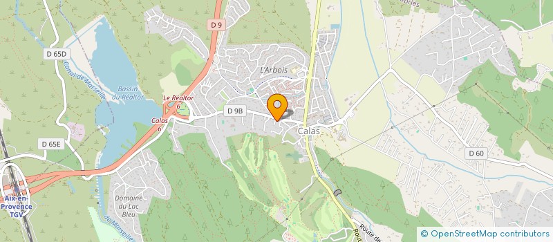 localisation de l'entreprise ALGELEC  CABRIES