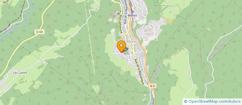 localisation de l'entreprise ALGEP  HAUTS DE BIENNE