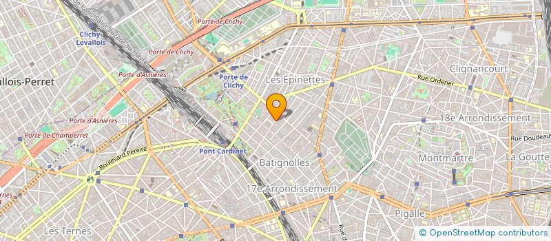 localisation de l'entreprise ALGERNON  PARIS