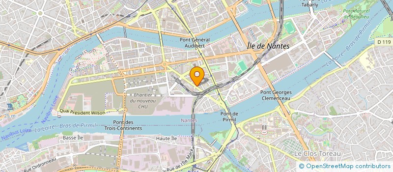 localisation de l'entreprise ALGIO  NANTES