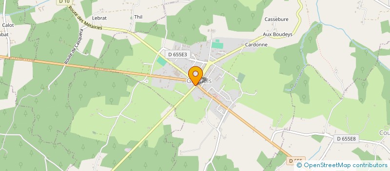 localisation de l'entreprise ALGIZ  GRIGNOLS