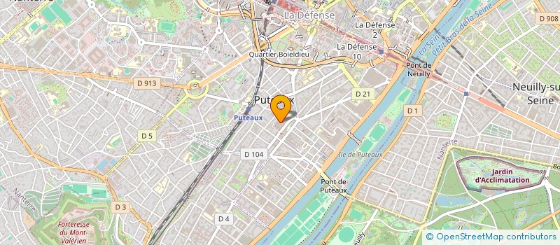 localisation de l'entreprise ALGL à PUTEAUX