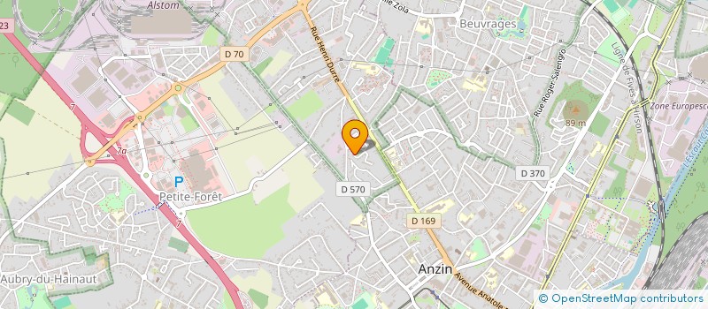 localisation de l'entreprise ALGLAVE IMMO  RAISMES