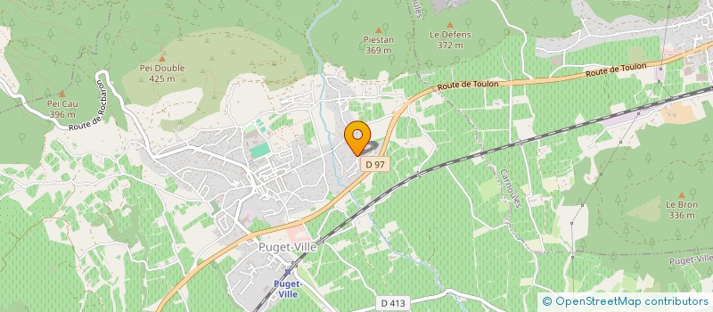 localisation de l'entreprise ALGN FAMILLE  PUGET-VILLE