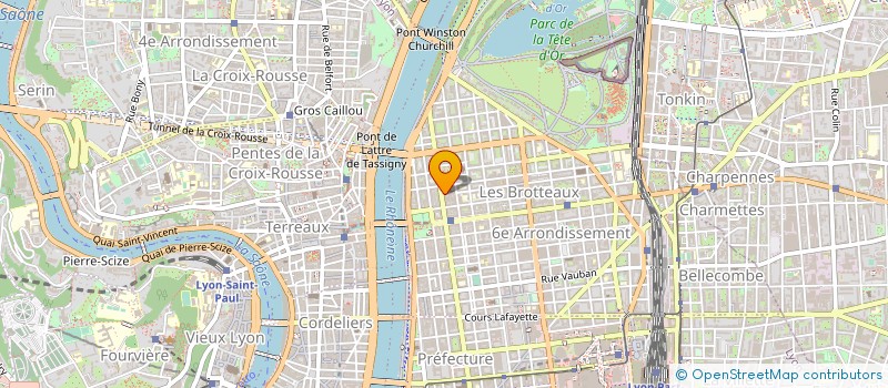 localisation de l'entreprise ALGO à LYON