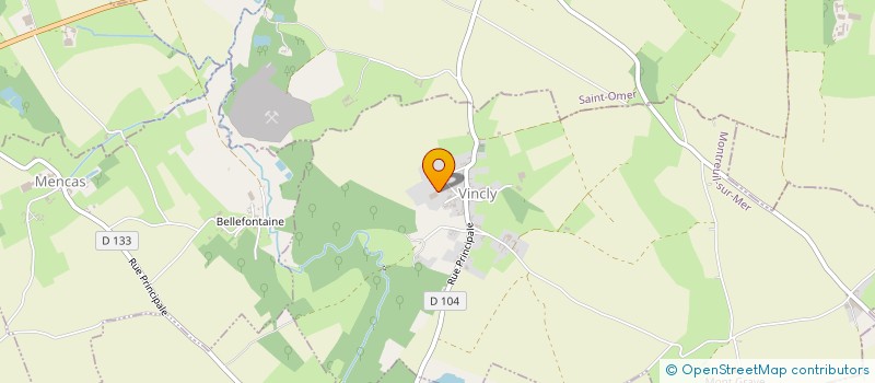 localisation de l'entreprise ALGO BIEN ETRE  VINCLY