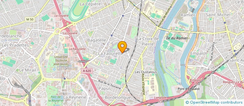 localisation de l'entreprise ALGO MAS à TOULOUSE