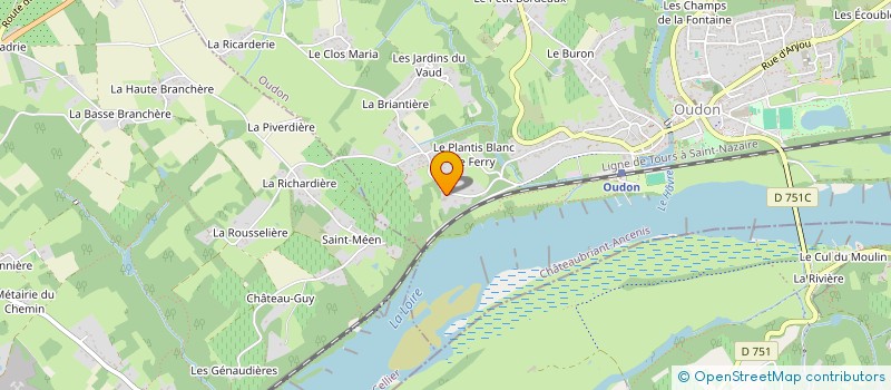 localisation de l'entreprise ALGOLEA  OUDON