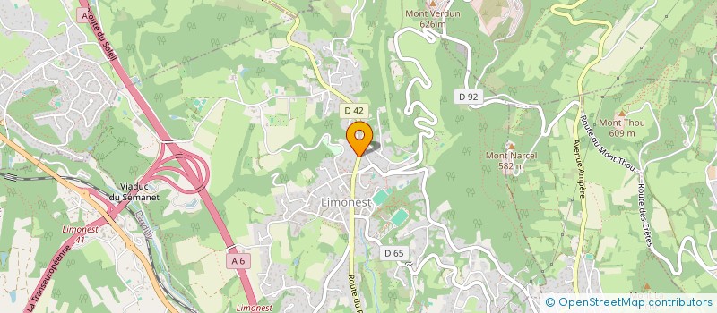 localisation de l'entreprise ALGOLEX à LIMONEST