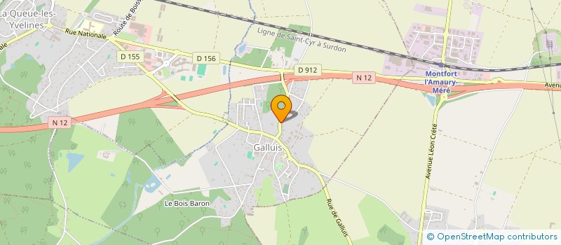 localisation de l'entreprise ALGORIS CONSEIL  GALLUIS