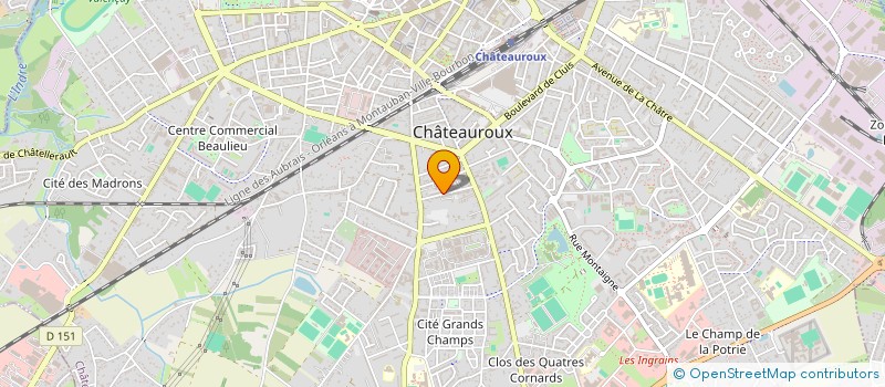 localisation de l'entreprise ALGORITHM GROUP à CHATEAUROUX