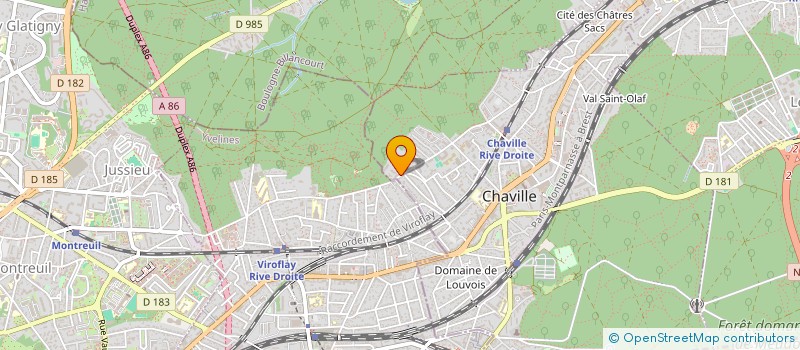 localisation de l'entreprise ALGORITHMICZETA  CHAVILLE