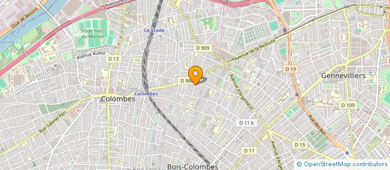 localisation de l'entreprise ALGORUS CONSULTING à COLOMBES