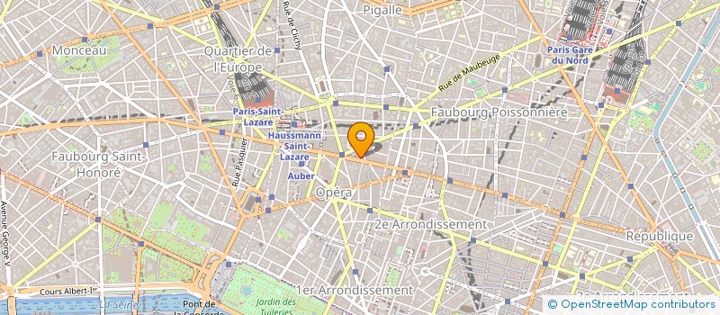 localisation de l'entreprise ALGOTHEQUE SARL  PARIS