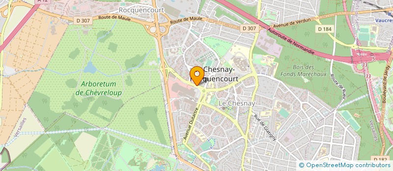 localisation de l'entreprise ALGOTONIC à LE CHESNAY-ROCQUENCOURT