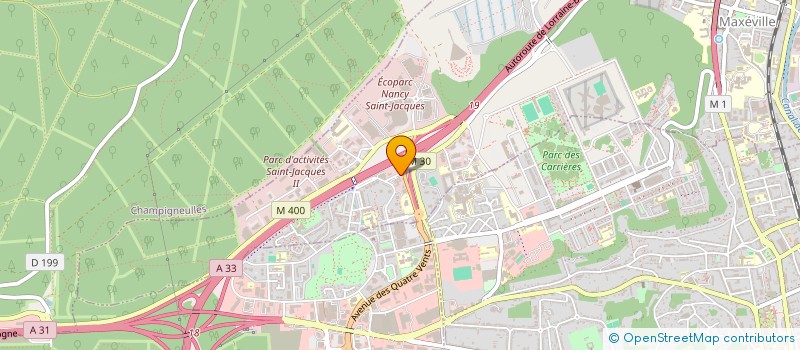 localisation de l'entreprise ALGOVISIO BY BCSE SECURITY à MAXEVILLE