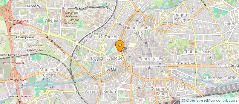 localisation de l'entreprise ALGP à RENNES